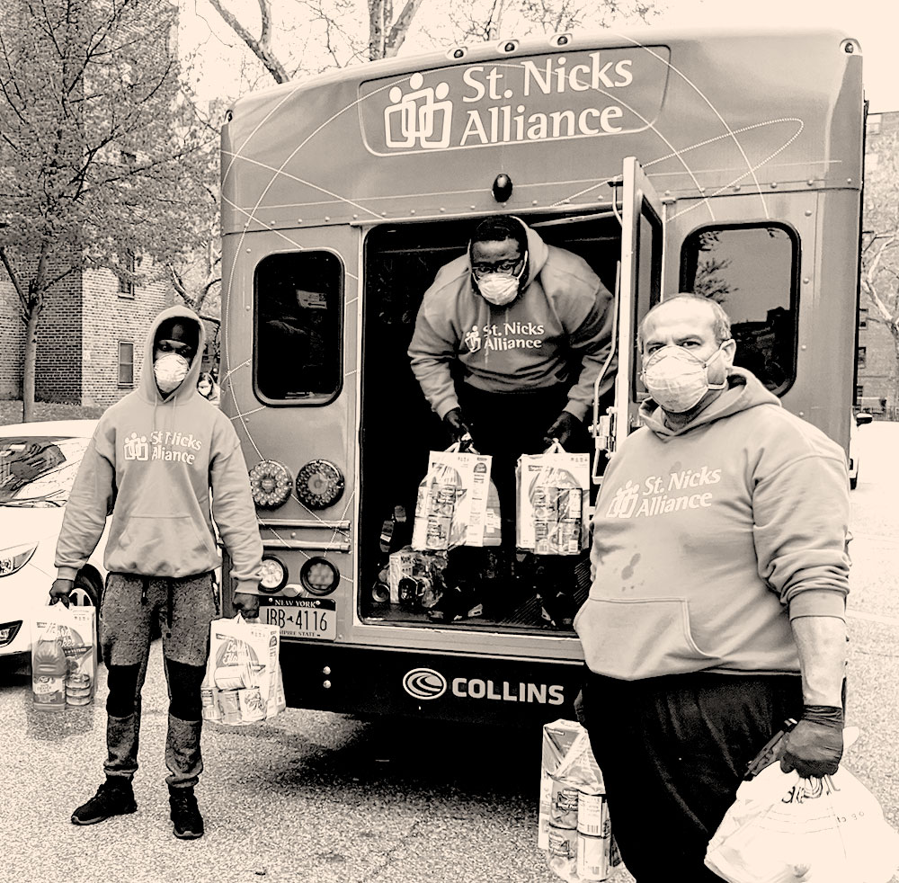 St. Nicks' Alliance food distribution